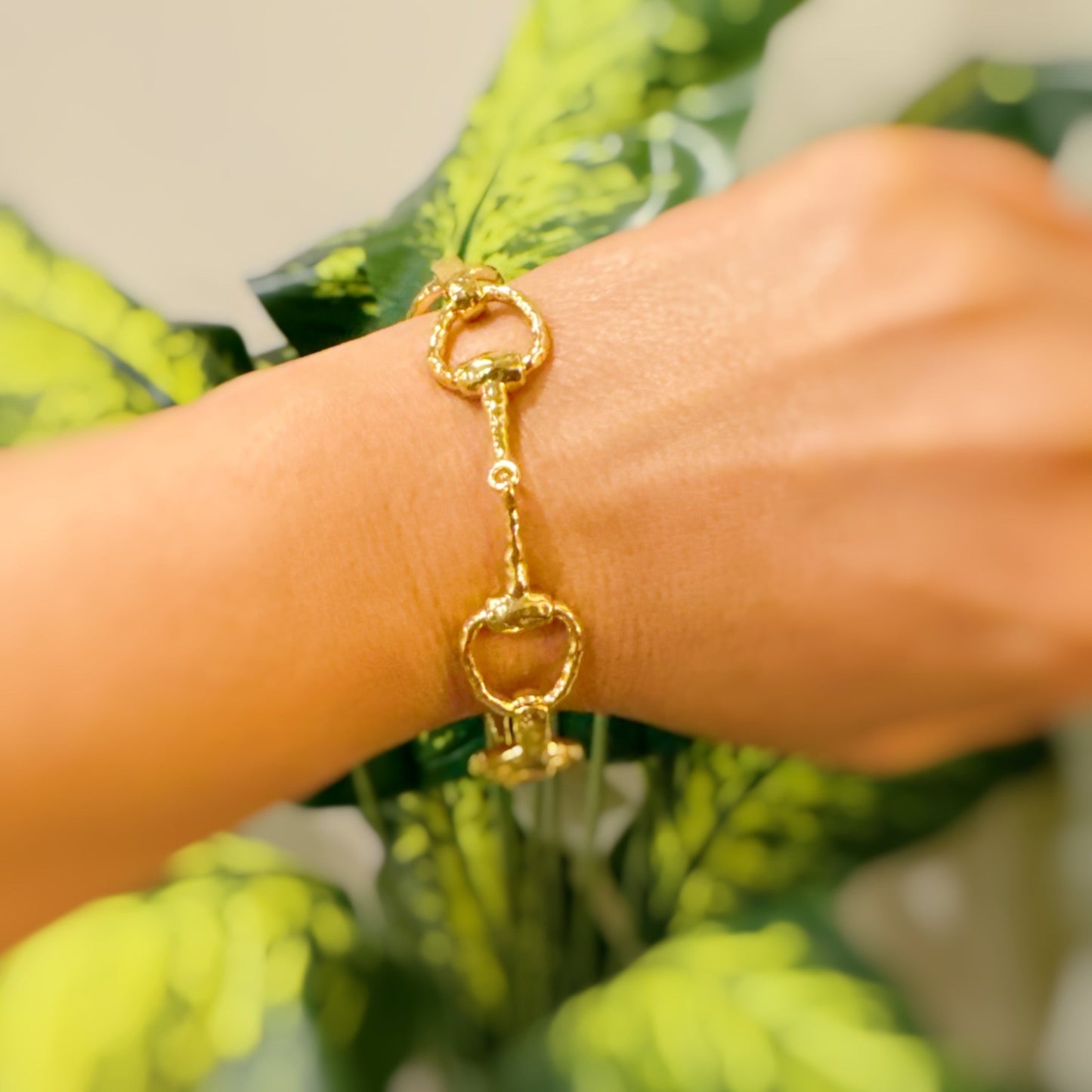 Equestrian Linked Bracelet-0