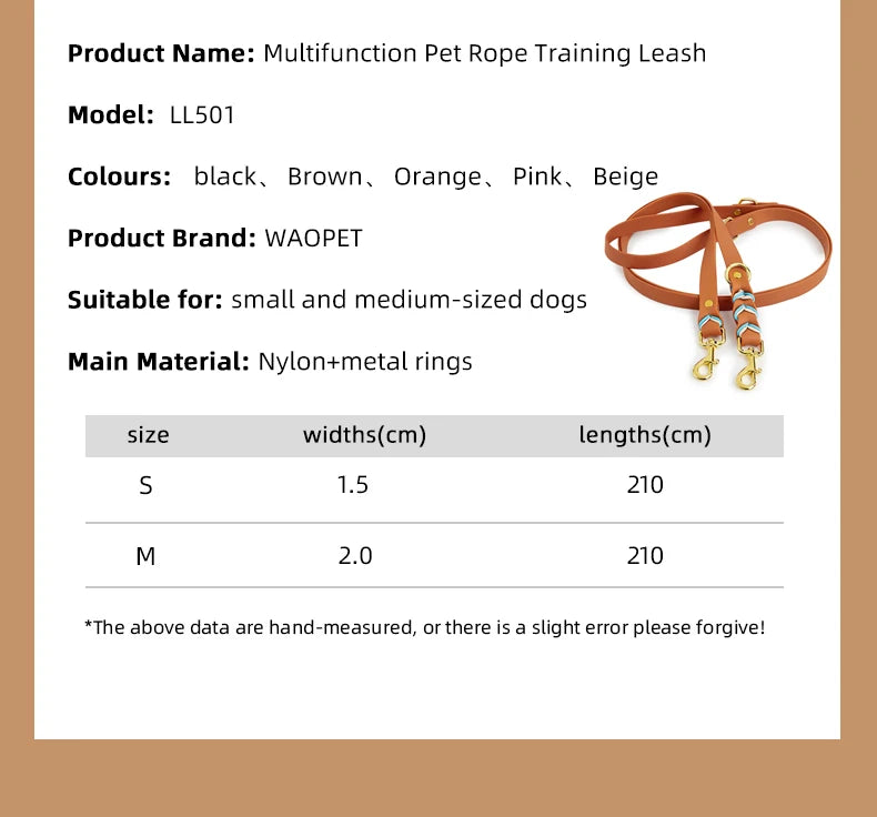 Handsytt hundhalsband