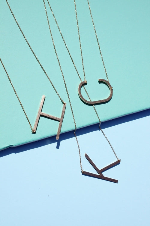 Monogram Collection - Halsband med initial