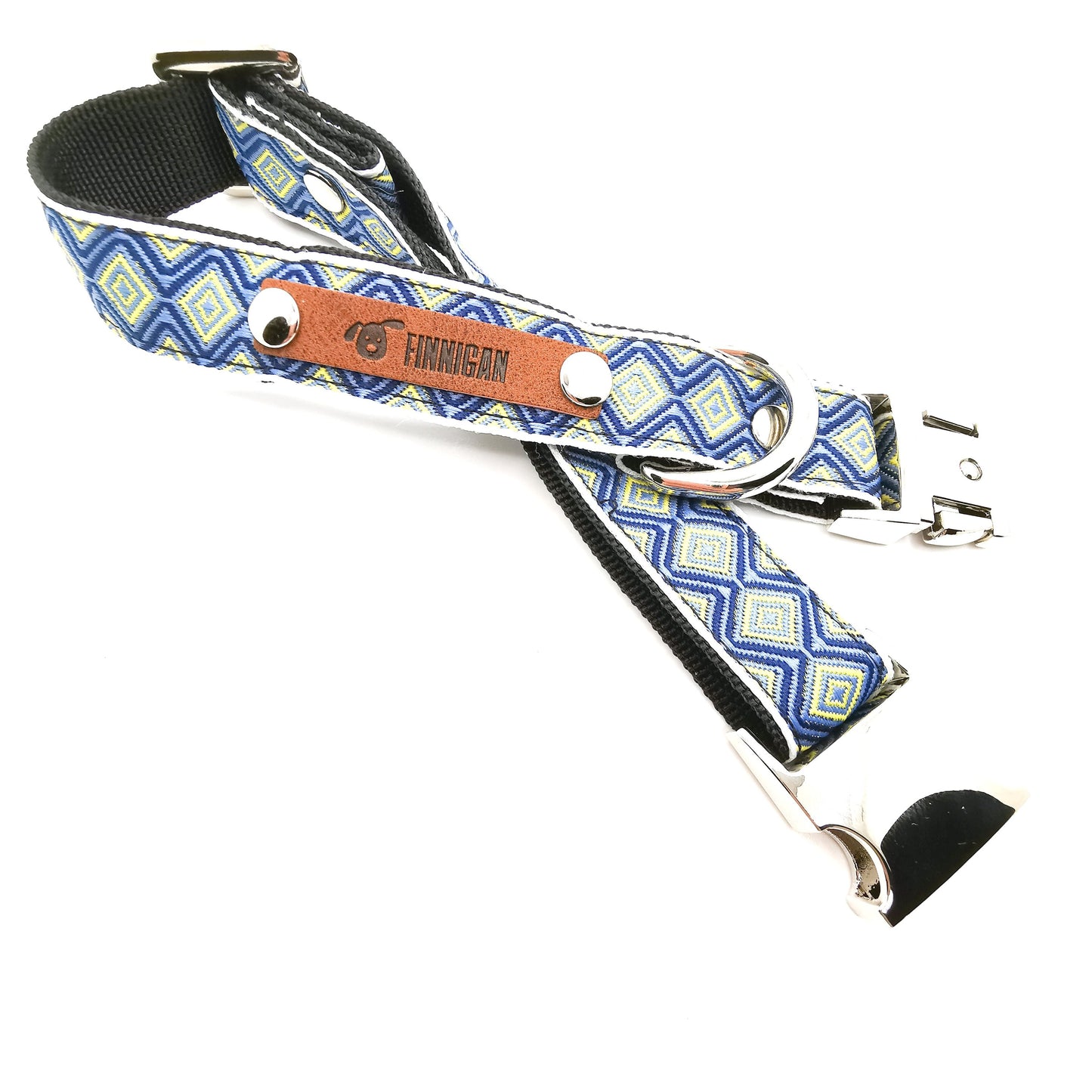 Designhalsband till hund