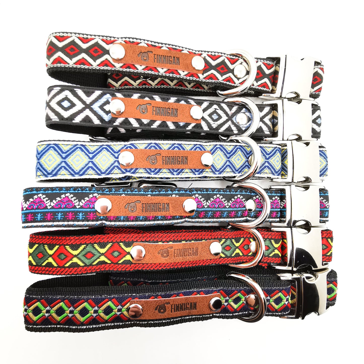 Designhalsband till hund