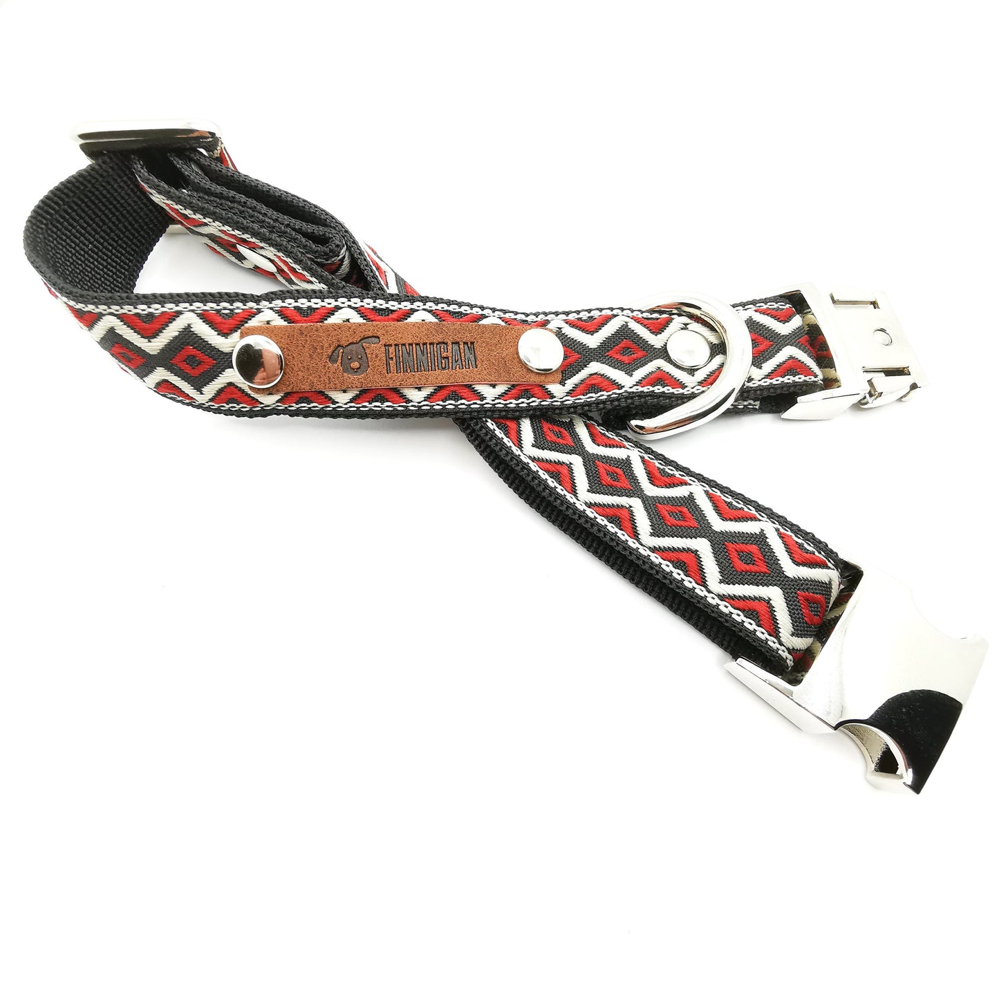 Designhalsband till hund