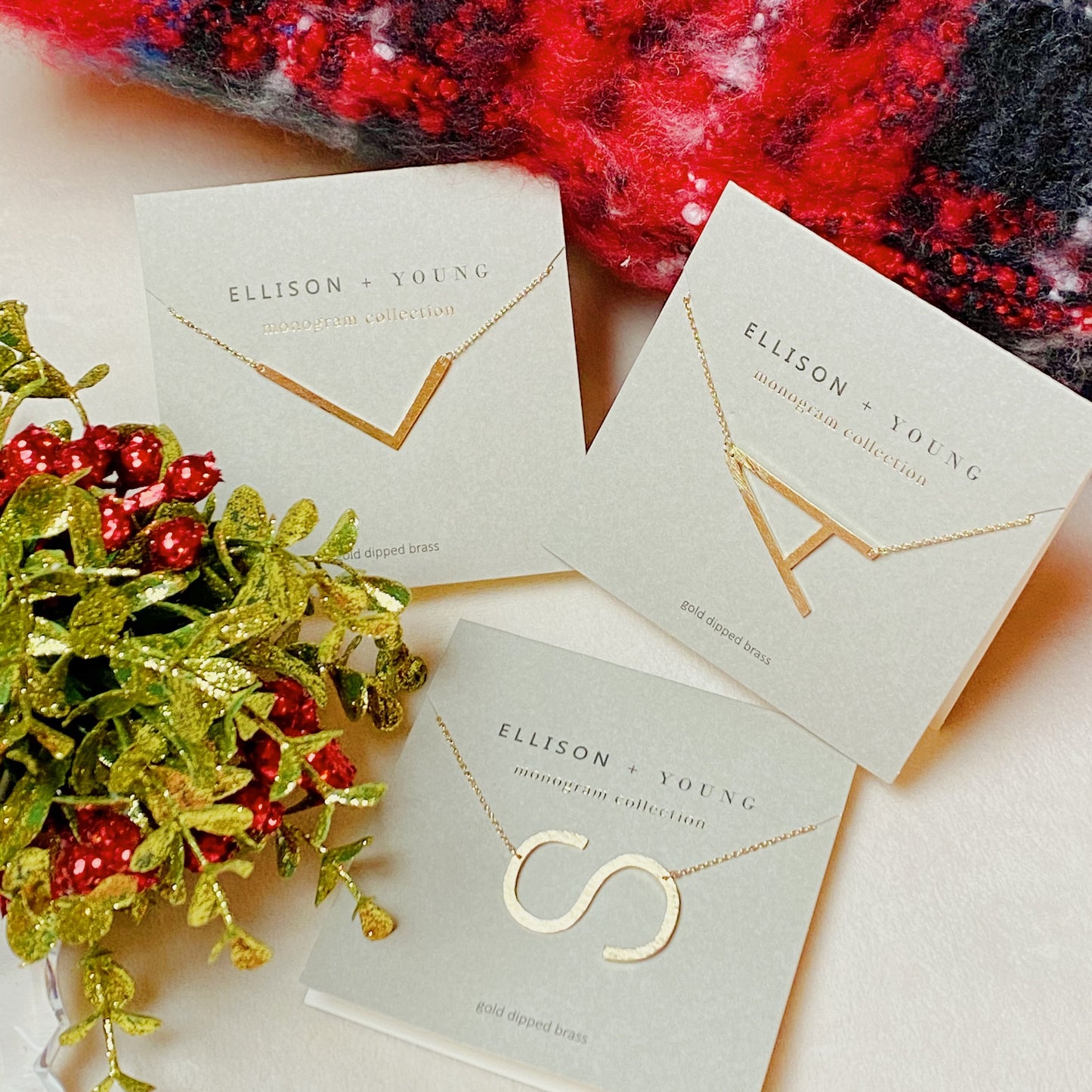 Monogram Collection - Halsband med initial