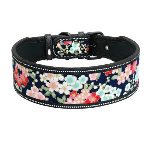 Vackert halsband till hund