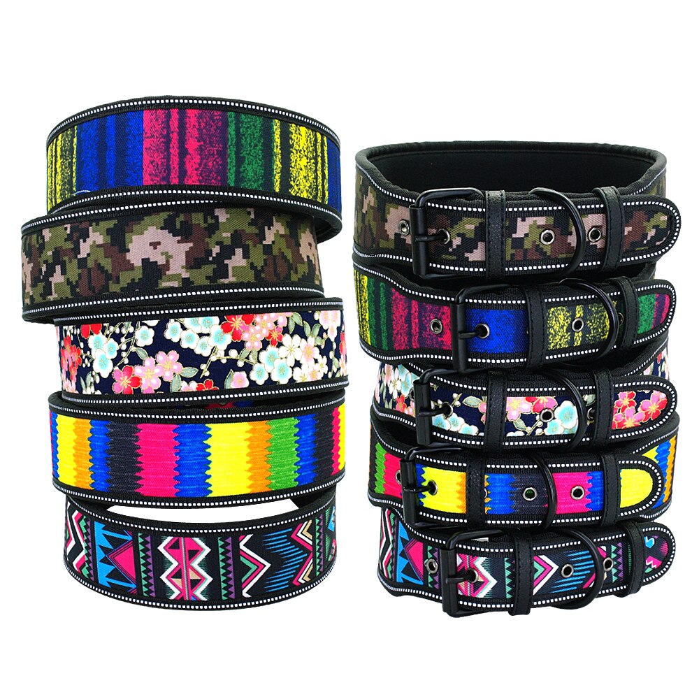 Vackert halsband till hund