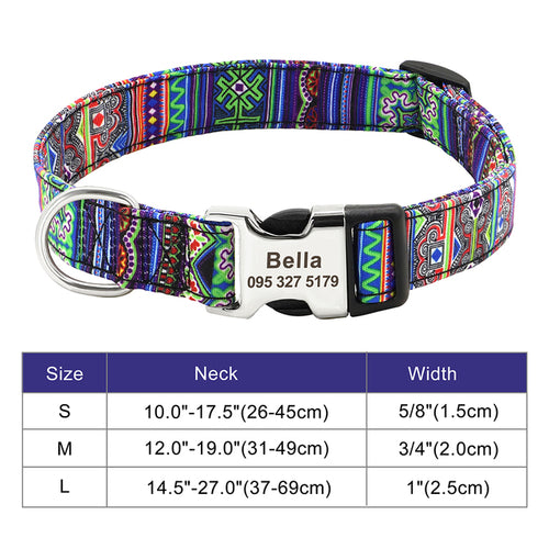 Personligt hundhalsband