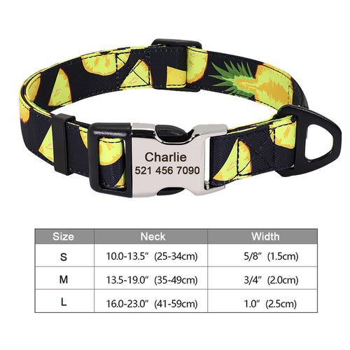 Personligt hundhalsband