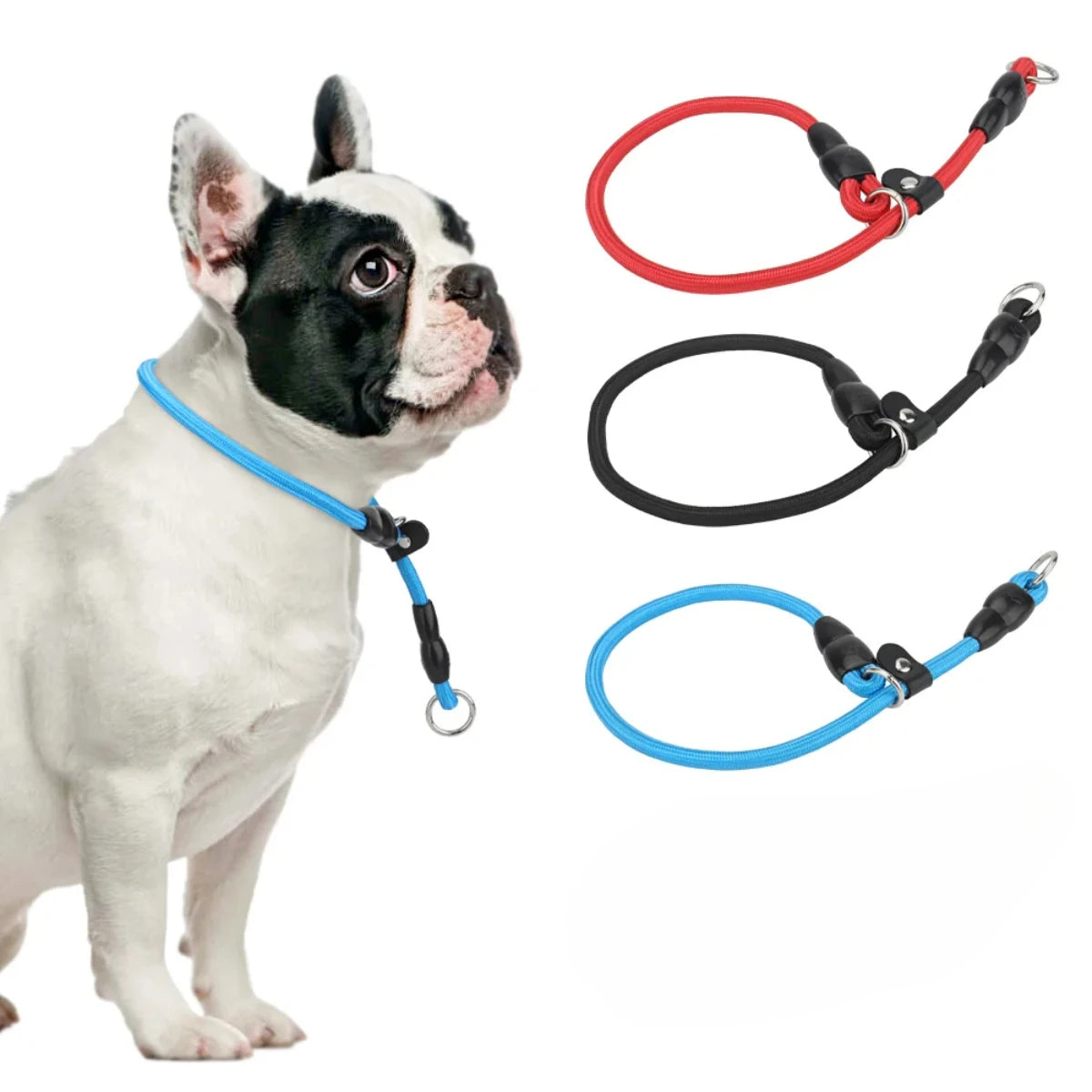 Justerbar dressyrlänk i nylon