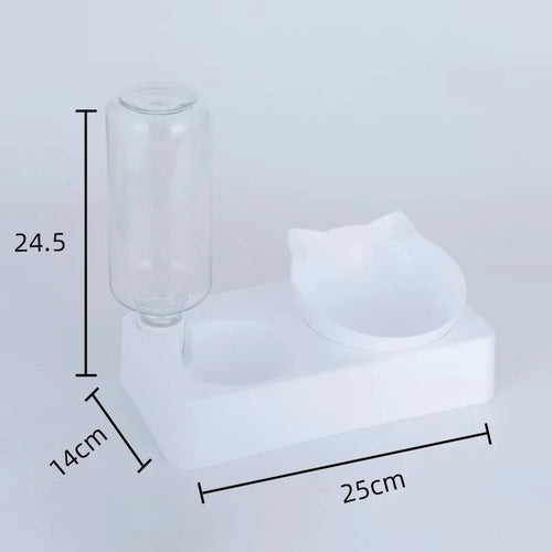 Matstation till katt