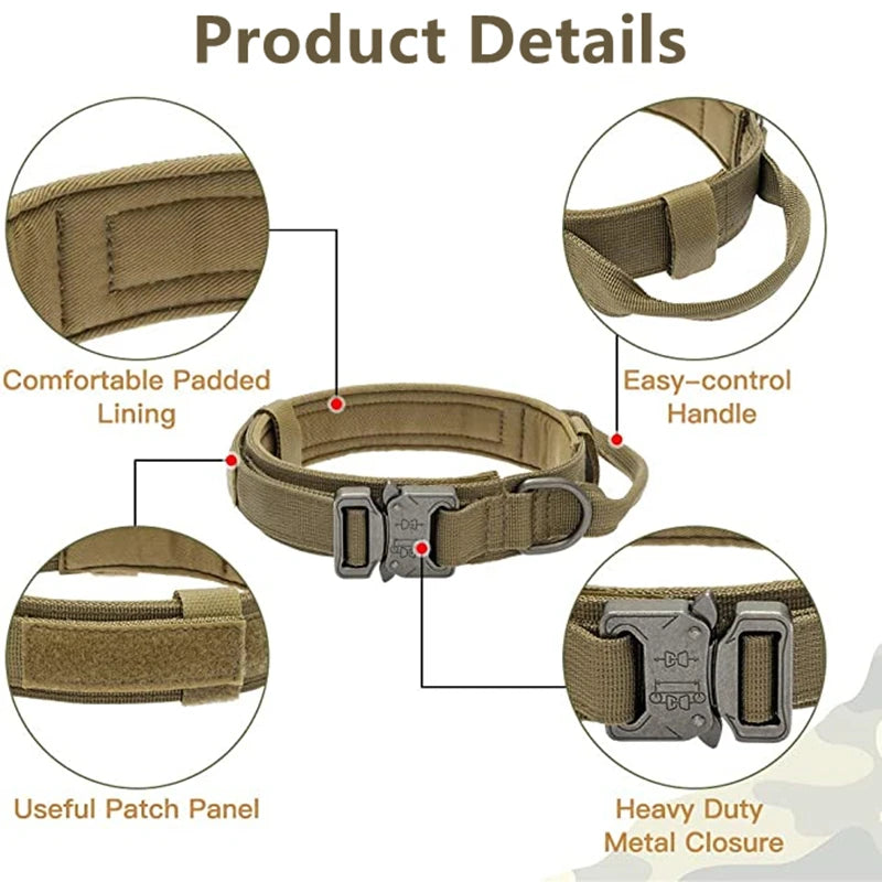 Slitstarkt justerbart halsband