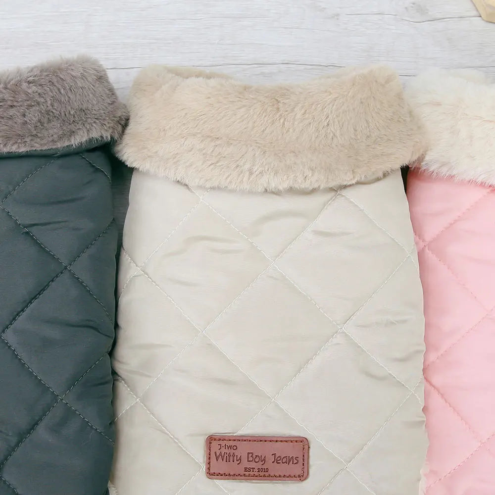 Värmande jacka för små hundar