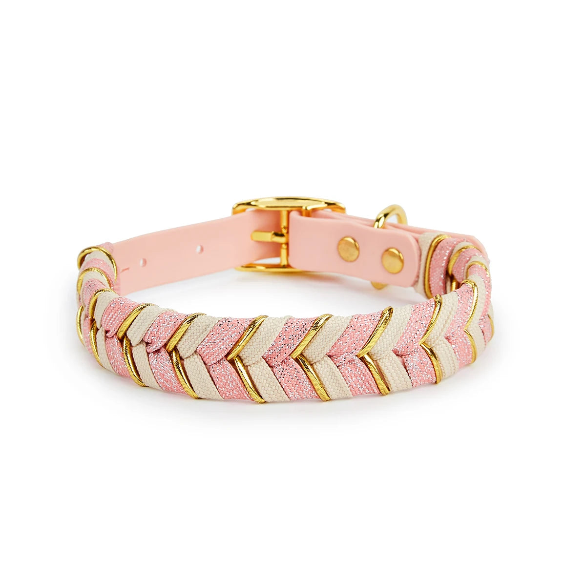 Handsytt hundhalsband