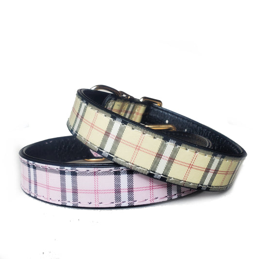 Halsband i Burberry stil