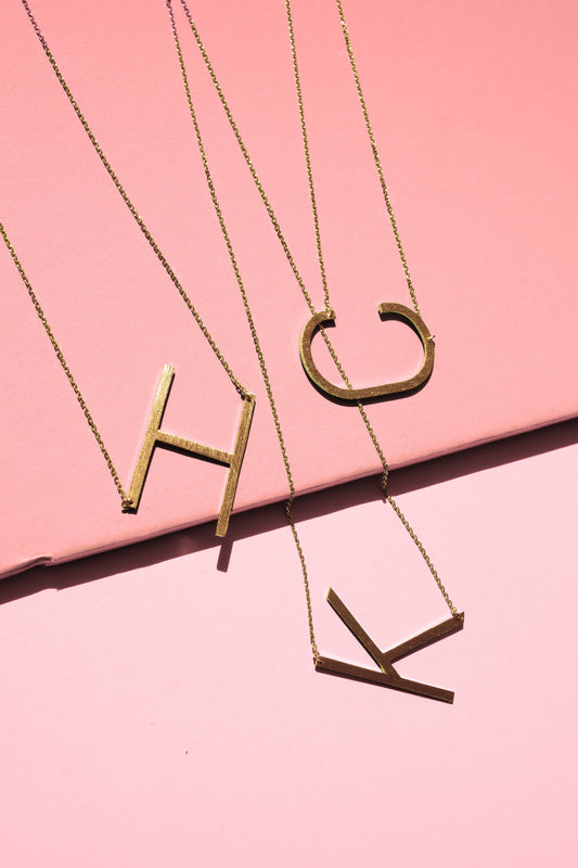 Monogram Collection - Halsband med initial