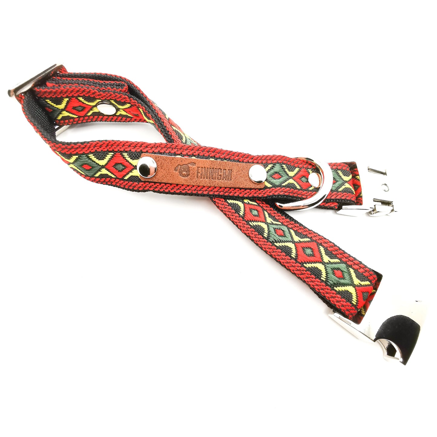 Designhalsband till hund