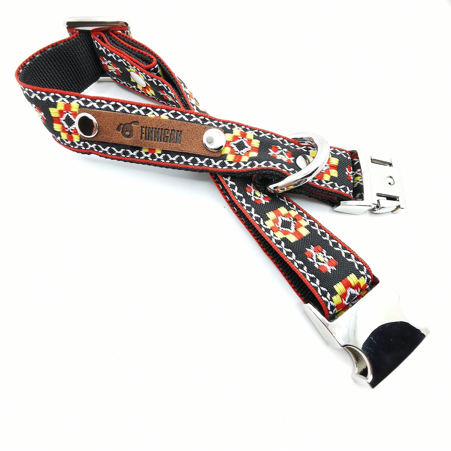 Designhalsband till hund